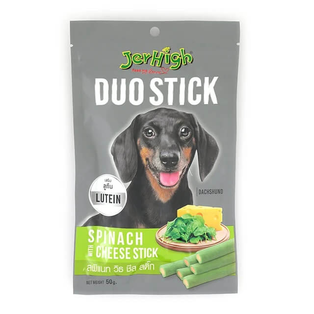 Jerhigh Duo Stick Spinach with Cheese