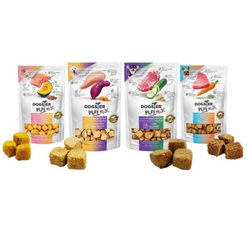DOGSTER PLAY MIX – Freeze Dried Treats & Toppers for Dogs