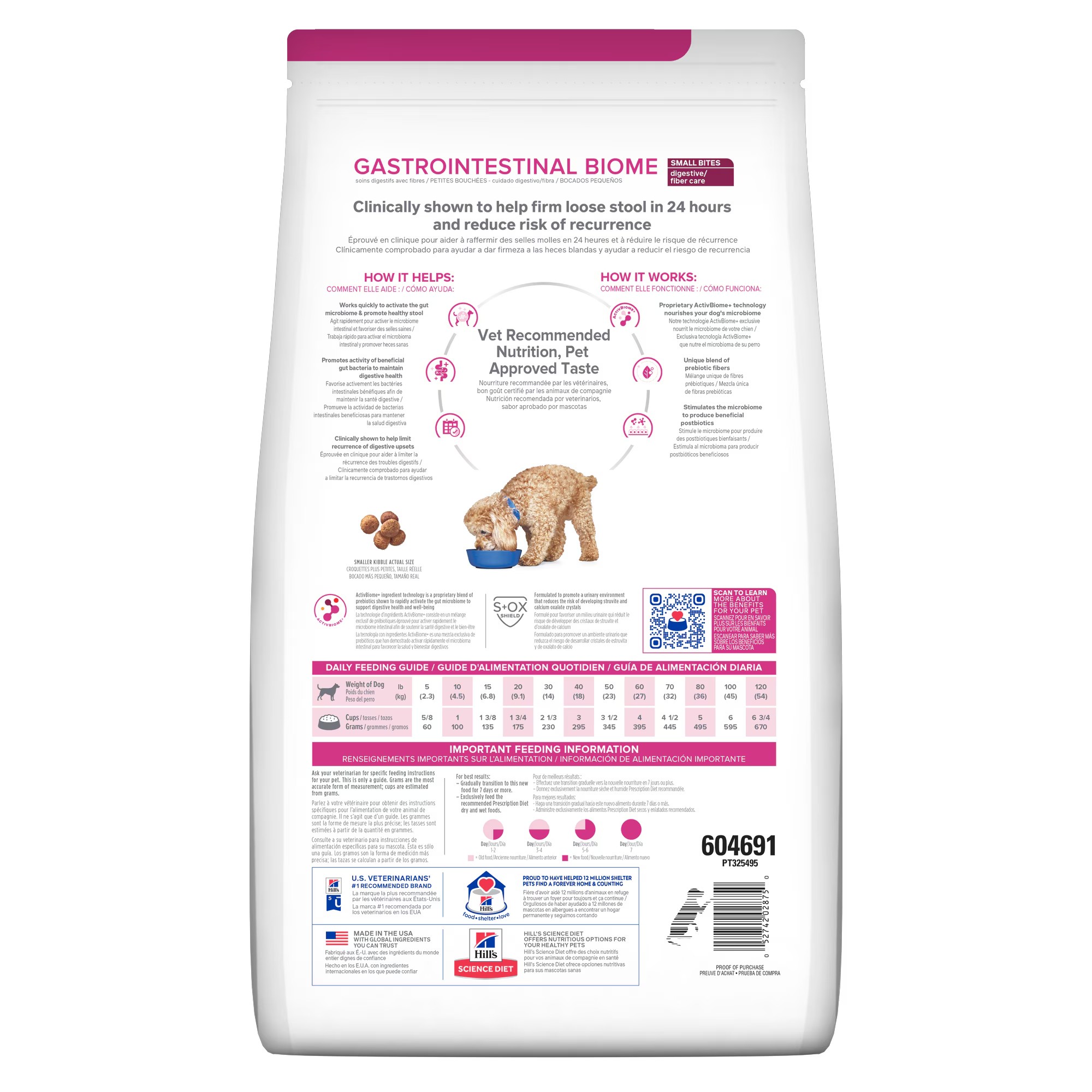 Gastrointestinal Biome Small Bites Dry Dog Food 1.5 kg - Image 2